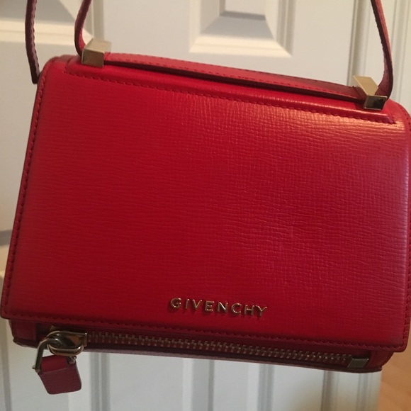Givenchy Handbags - Givenchy Pandora box red